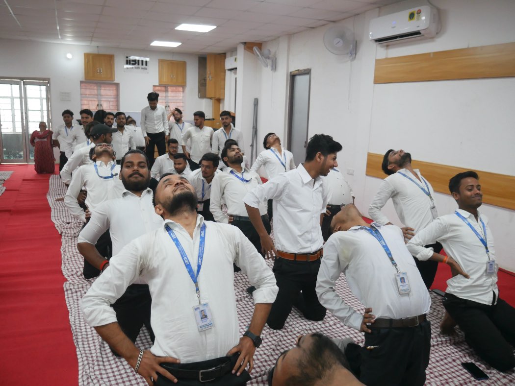 World Yoga Day 2024 in IIBM Patna